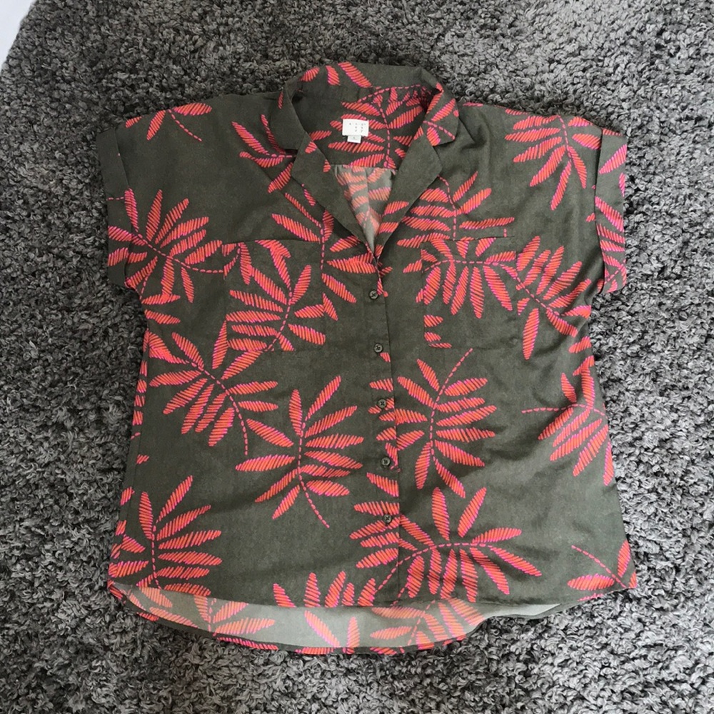 Lightweight Button Up Tee *LAST CHANCE*